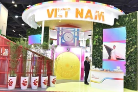 Le pavillon national du Vietnam à la CAEXPO 2024. Photo: VNA