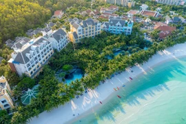 Bai Kem - La plus belle plage de Phu Quoc en été. Photo: Sun Group