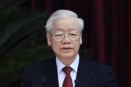 Le secrétaire général du Comité central du Parti communiste du Vietnam (PCV), Nguyen Phu Trong.. Photo: VNA