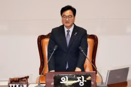 Woo Won Shik, nouveau président de l'Assemblée nationale de la République de Corée. Photo: VNA