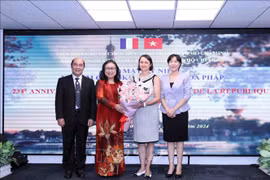 La Fête nationale de la France célébrée à Ho Chi Minh-Ville. Photo: VNA