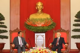  Le chef du Parti salue la visite du Premier ministre cambodgien