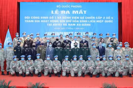 Le Vietnam lance sa première équipe du génie pour le maintien de la paix 