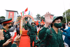 Des jeunes de plusieurs localités en route vers l’armée