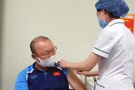 COVID-19 : vaccination de membres de l’équipe nationale de football masculin