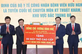 Le président de l’Assemblée nationale en visite de travail à Nghe An
