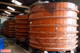 Le métier de producteur de nuoc mam à Phu Quôc reconnu patrimoine national