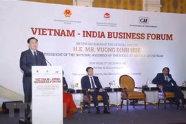 Le président de l’AN Vuong Dinh Huê au Forum d’entreprises Vietnam – Inde