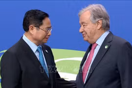 Le PM Pham Minh Chinh rencontre le Secrétaire général de l’ONU et des dirigeants étrangers