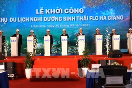 Mise en chantier de l’Éco-Resort FLC à Ha Giang