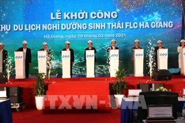 Mise en chantier de l’Éco-Resort FLC à Ha Giang