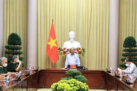 Le président affirme les politiques envers les méritants et les victimes de l’agent orange