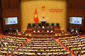 Clôture de la première session de la 15e Assemblée nationale