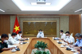 La réunion du Groupe de travail du gouvernement sur la diplomatie vaccinale