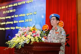 Le Vietnam envoie 179 soldats dans des opérations de maintien de paix en période 2012-2020