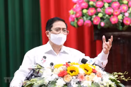 Le Premier ministre Pham Minh Chinh rencontre des électeurs de Can Tho