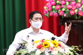 Le Premier ministre Pham Minh Chinh rencontre des électeurs de Can Tho