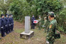Patrouille conjointe à la frontière Vietnam - Chine 