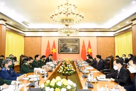 Le ministre de la Défense reçoit le ministre chinois de la Sécurité publique