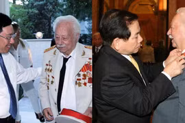 Décès du héros des forces armées populaires Nguyên Van Lâp Kostas Sarantiris