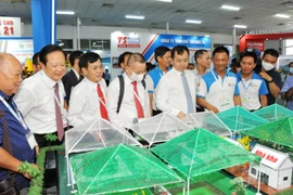 Crevetticulture : ouverture du salon VietShrimp 2021 à Can Tho