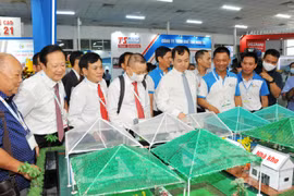 Crevetticulture : ouverture du salon VietShrimp 2021 à Can Tho