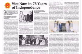 L'écriture de l'ambassadeur vietnamien publiée dans le journal Bangkok Post