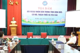 La diplomatie populaire dans la nouvelle situation en débat à Hanoi