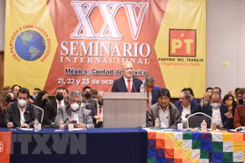 Des partis politiques présents au séminaire au Mexique apprécient le message du leader du PCV