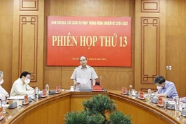 Le Comité central de pilotage de la réforme judiciaire se réunit à Hanoi