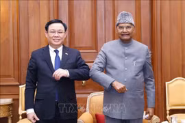 Entrevue entre le président de l’AN du Vietnam et le président indien