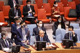 Climat : Le président Nguyen Xuan Phuc participe à une réunion du Conseil de sécurité de l’ONU