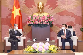 Le président de l’Assemblée nationale reçoit l’ambassadeur de Chine