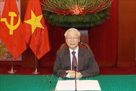 Conversation téléphonique entre le leader du PCV et le président du parti Russie unie