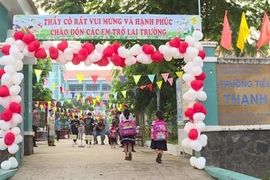 COVID-19 : retour à l'école des élèves d'une commune insulaire à Hô Chi Minh-Ville