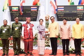 Le 2e pont d'amitié entre la Thaïlande et le Myanmar ouvert au trafic