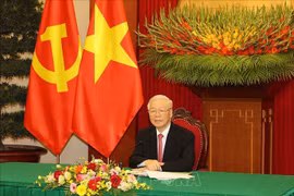 Le secrétaire général Nguyen Phu Trong. Photo : VNA