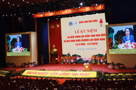 Le président de l'Assemblée nationale Tran Thanh Man à la célébration des 30 ans de naissance et de développement de l'Audit d'État. Photo : VNA