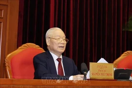 Le secrétaire général du Parti communiste du Vietnam Nguyen Phu Trong. Photo : VNA