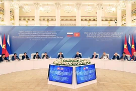 La troisième session de la Commission de coopération interparlementaire Vietnam-Russie. Photo : VNA