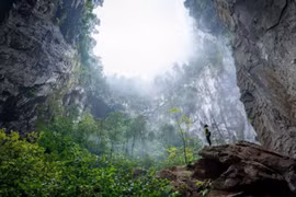 Le deuxième gouffre de Son Doong est également connu sous le nom de Jardin d'Edam. Photo : Oxalis