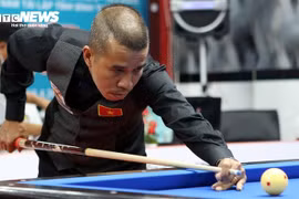 Le joueur de billard vietnamien, Trân Quyêt Chiên. Photo: VTCNews