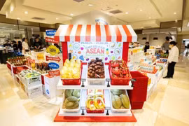 Le Centre ASEAN-République de Corée accueille un magasin appelé ASEAN Flavor Town, au grand magasin Lotte du centre-ville de Séoul. Photo : ASEAN-Korea Centre