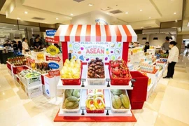 Le Centre ASEAN-République de Corée accueille un magasin appelé ASEAN Flavor Town, au grand magasin Lotte du centre-ville de Séoul. Photo : ASEAN-Korea Centre