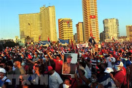 Message de solidarité du Vietnam avec le peuple cubain