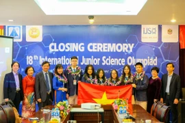 Le Vietnam remporte quatre médailles d’or aux Olympiades internationales junior des sciences
