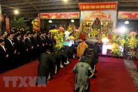 Ouverture de la fête du Temple des rois Tran à Thai Binh