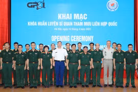 Ouverture d’un cours de formation pour les officiers d'état-major des Nations Unies
