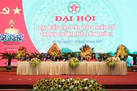 Ouverture du 3e congrès des ethnies minoritaires de Hanoï