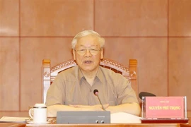 Le SG du Parti et le président Nguyen Phu Trong demande d’accélérer la lutte contre la corruption